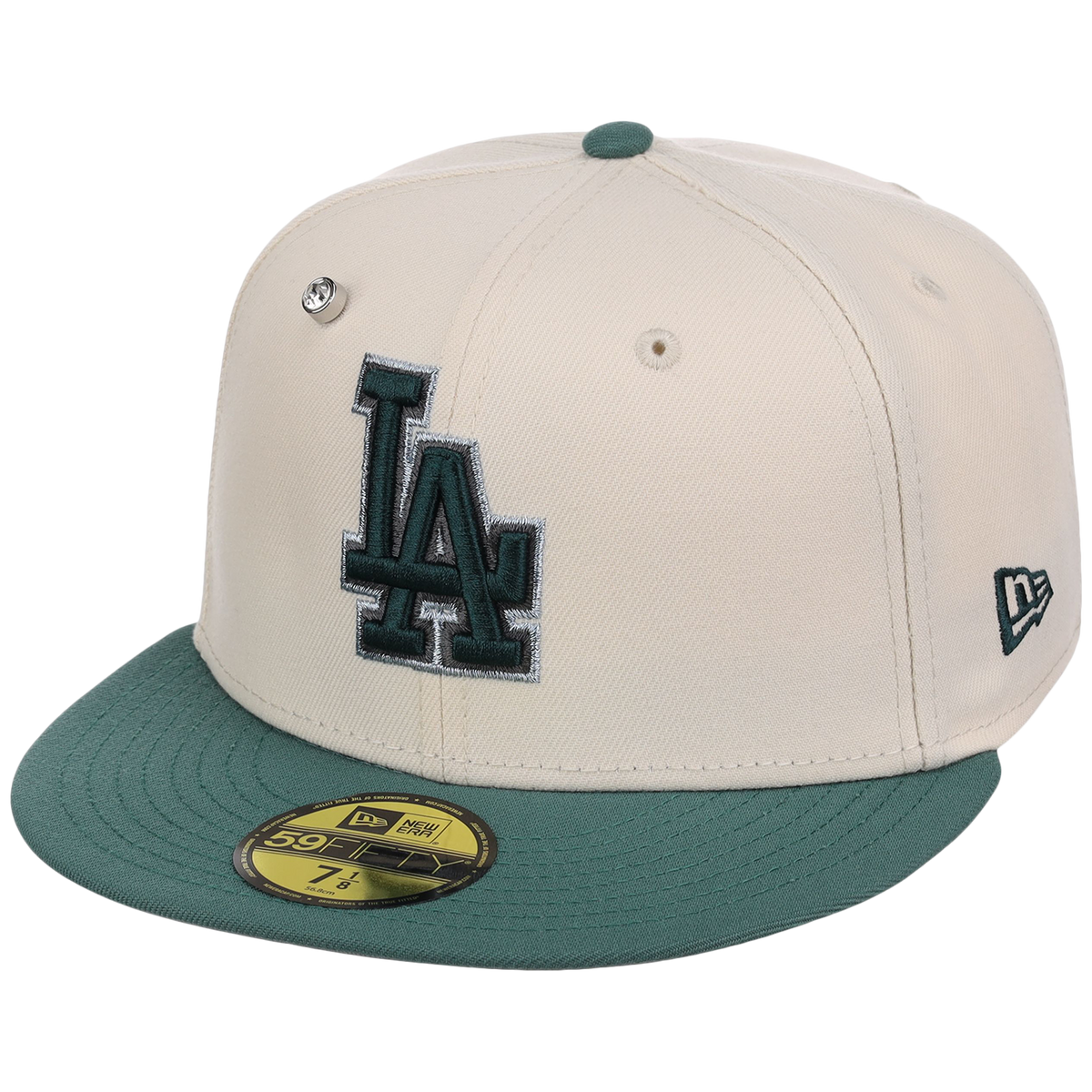 Los Angeles Dodgers MLB Cream Lichen New Era 59FIFTY