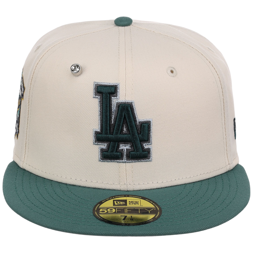 Los Angeles Dodgers MLB Cream Lichen New Era 59FIFTY
