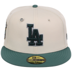 Los Angeles Dodgers MLB Cream Lichen New Era 59FIFTY