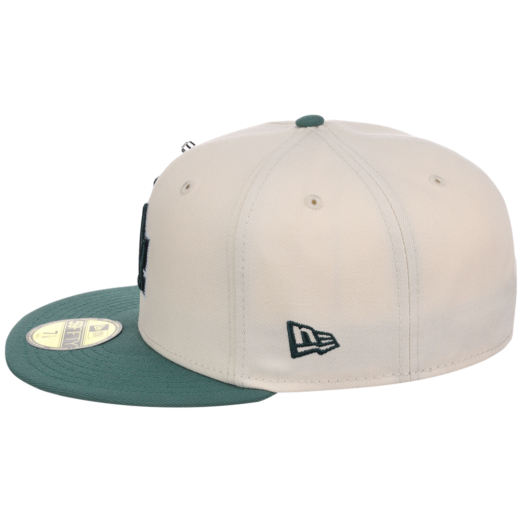 Los Angeles Dodgers MLB Cream Lichen New Era 59FIFTY