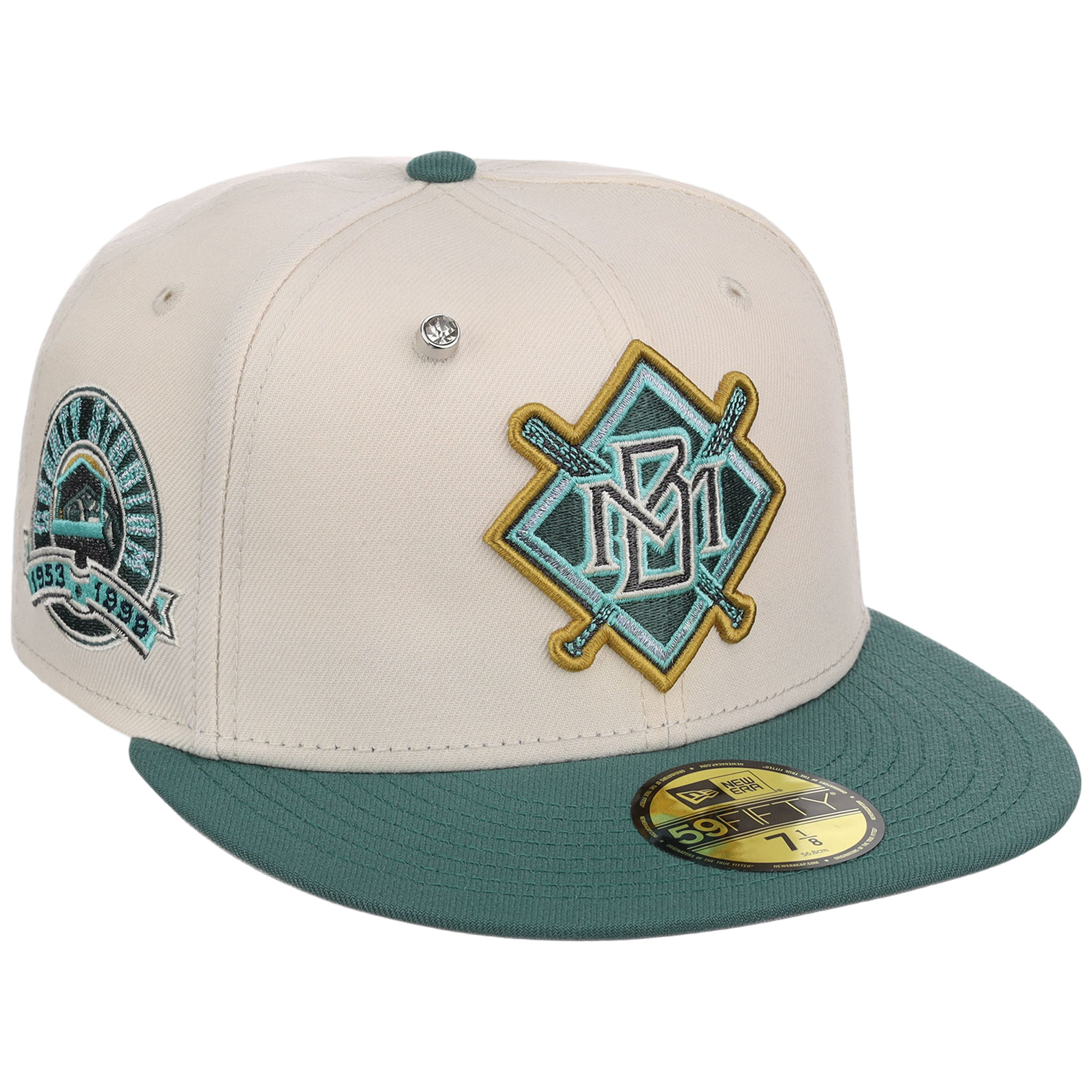Milwaukee Brewers MLB Cream Lichen New Era 59FIFTY