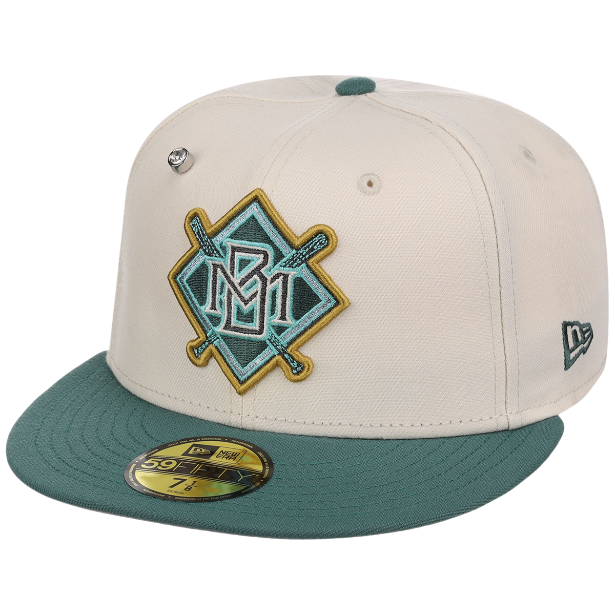 Milwaukee Brewers MLB Cream Lichen New Era 59FIFTY