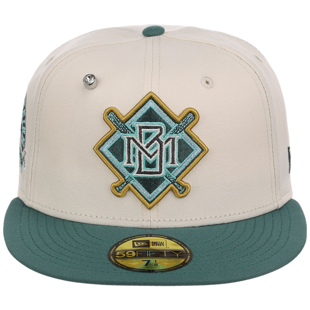 Milwaukee Brewers MLB Cream Lichen New Era 59FIFTY