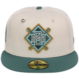 Milwaukee Brewers MLB Cream Lichen New Era 59FIFTY