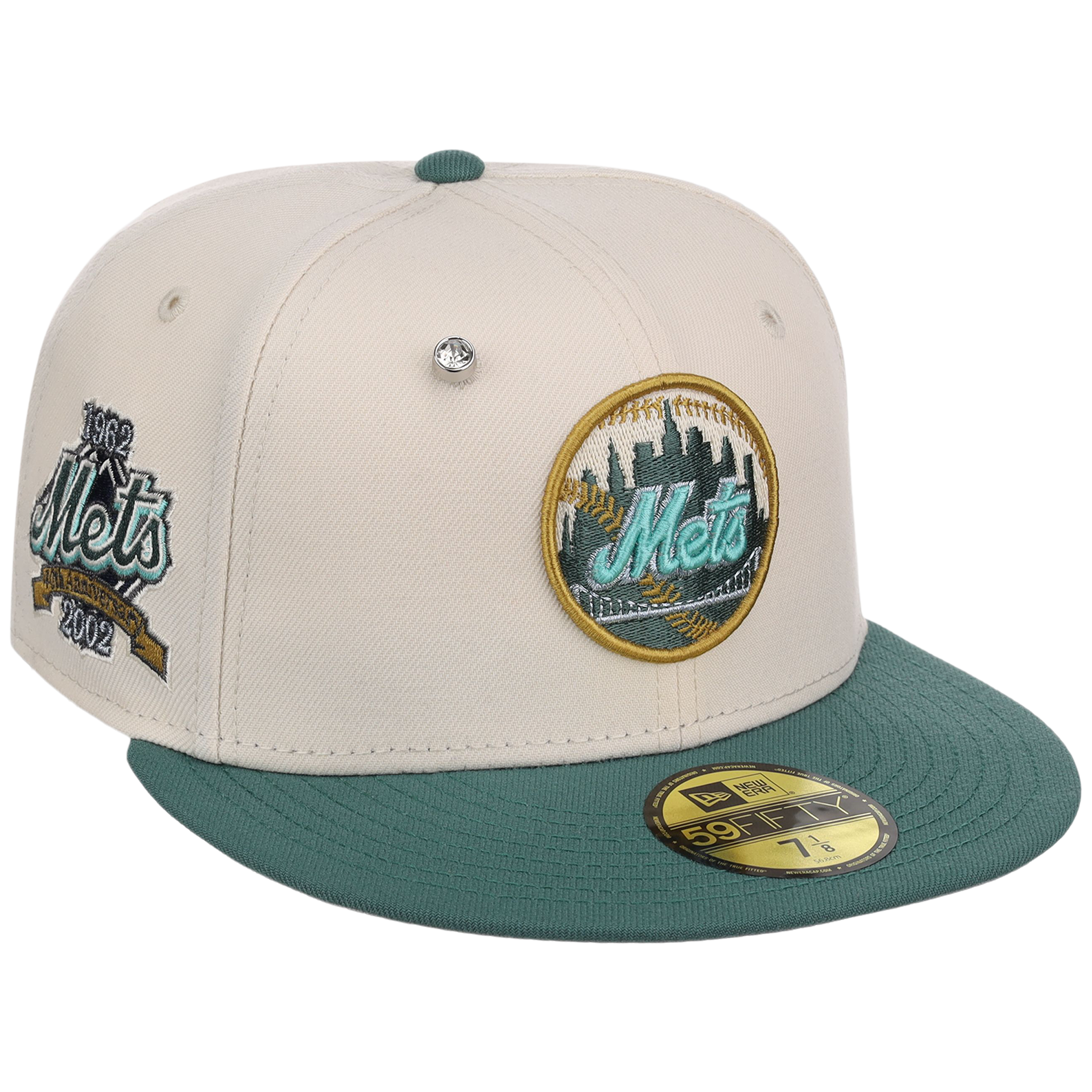 New York Mets MLB Cream Lichen New Era 59FIFTY