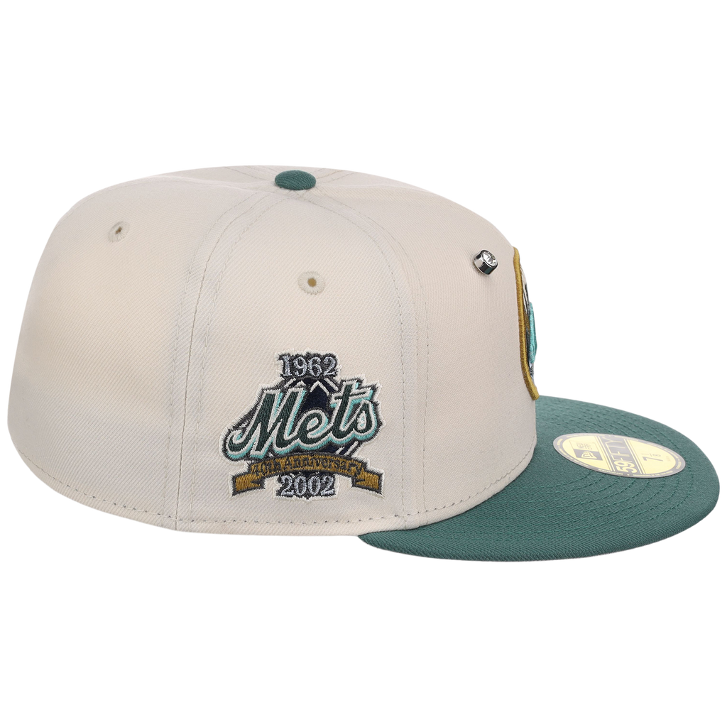 New York Mets MLB Cream Lichen New Era 59FIFTY