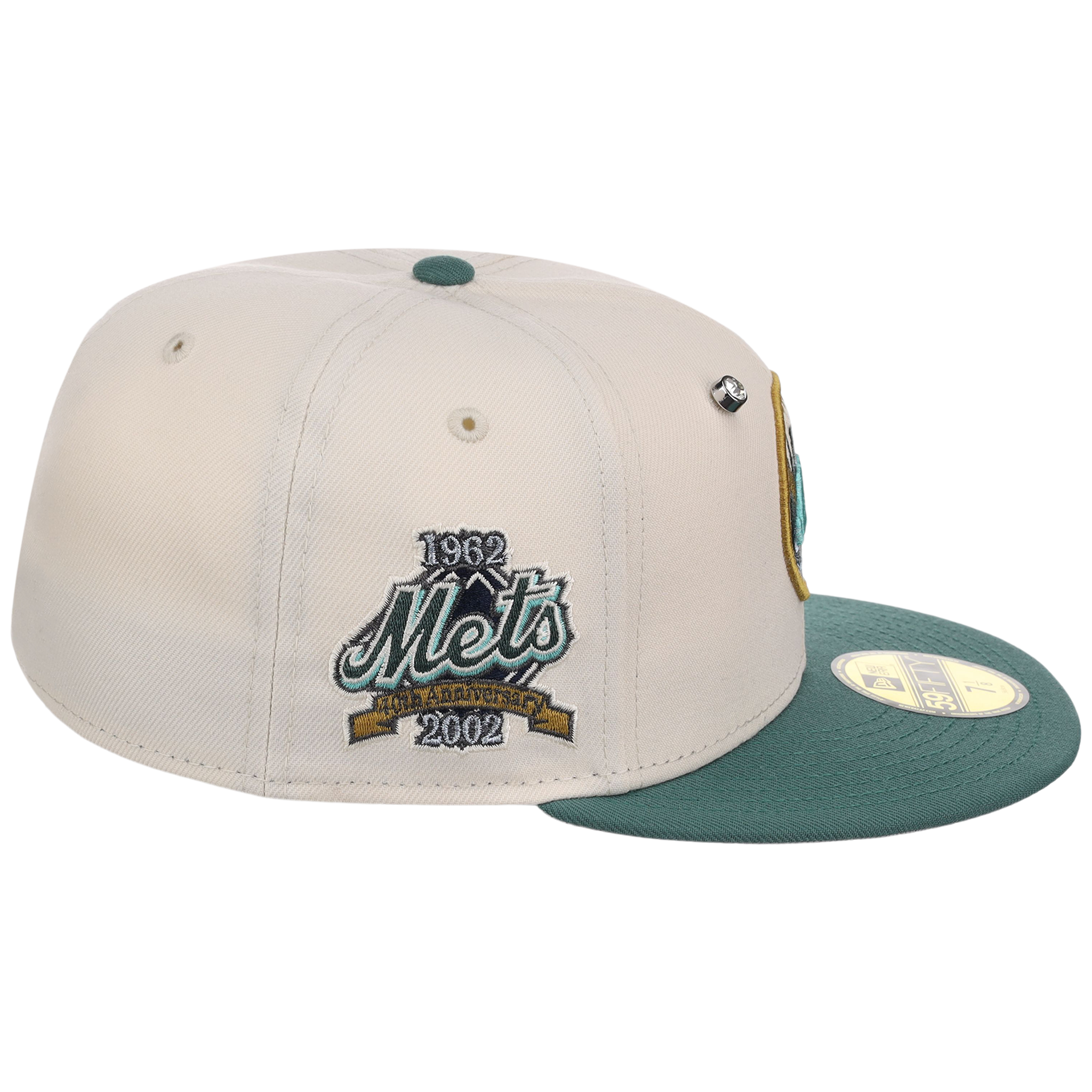 New York Mets MLB Cream Lichen New Era 59FIFTY