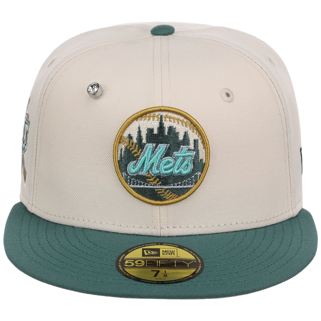 New York Mets MLB Cream Lichen New Era 59FIFTY