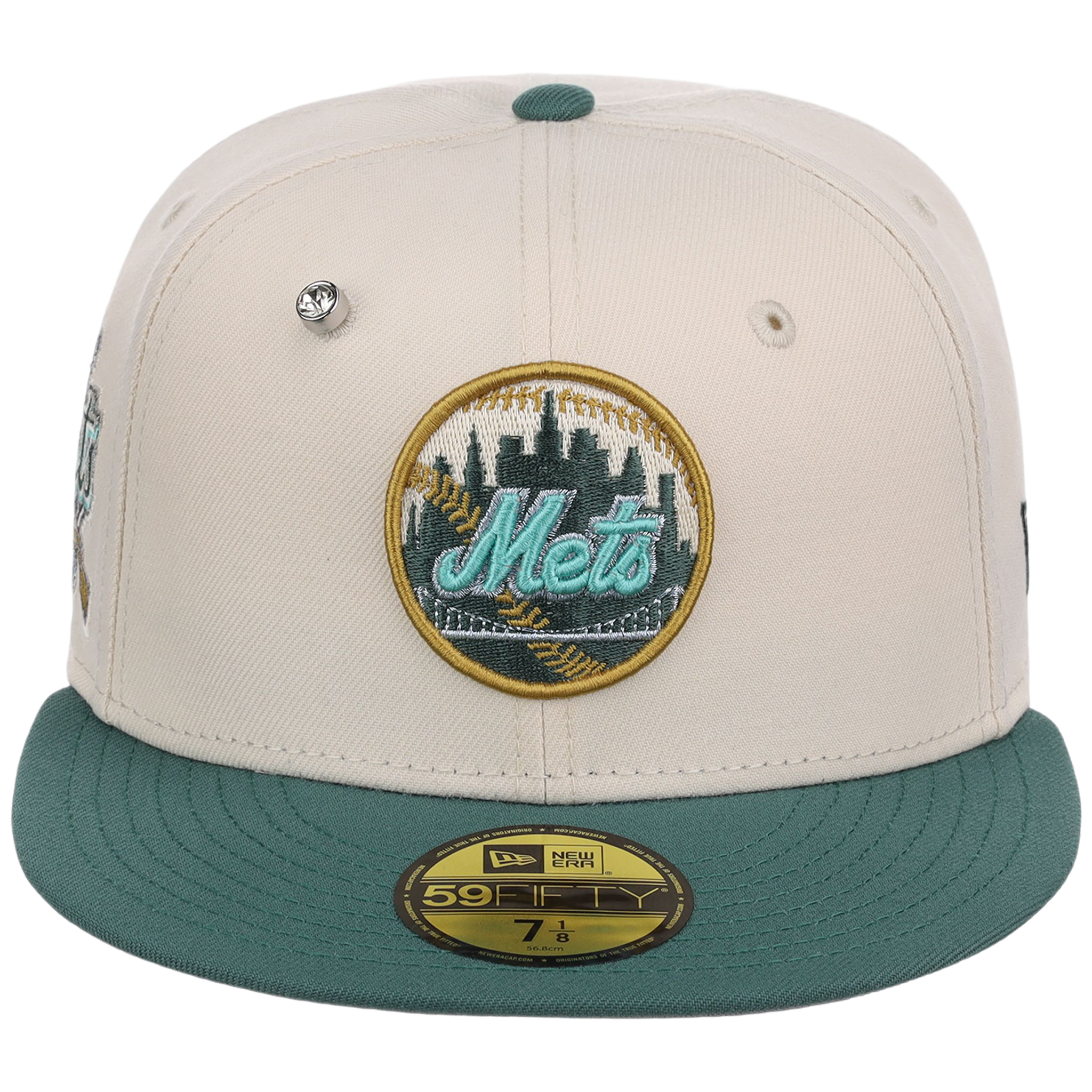 New York Mets MLB Cream Lichen New Era 59FIFTY
