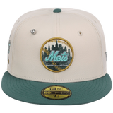 New York Mets MLB Cream Lichen New Era 59FIFTY