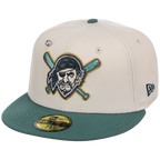 Pittsburgh Pirates MLB Cream Lichen New Era 59FIFTY