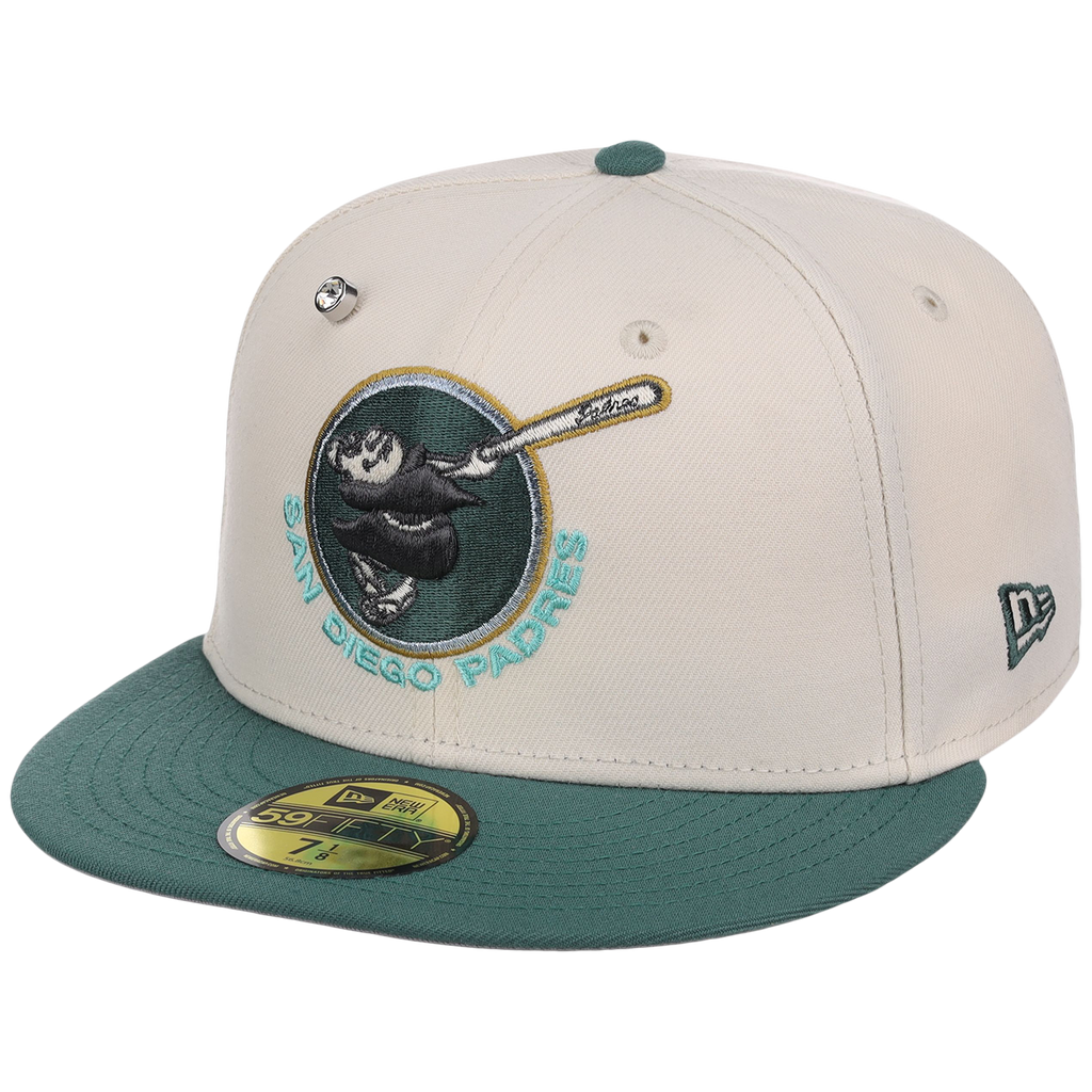San Diego Padres MLB Cream Lichen New Era 59FIFTY