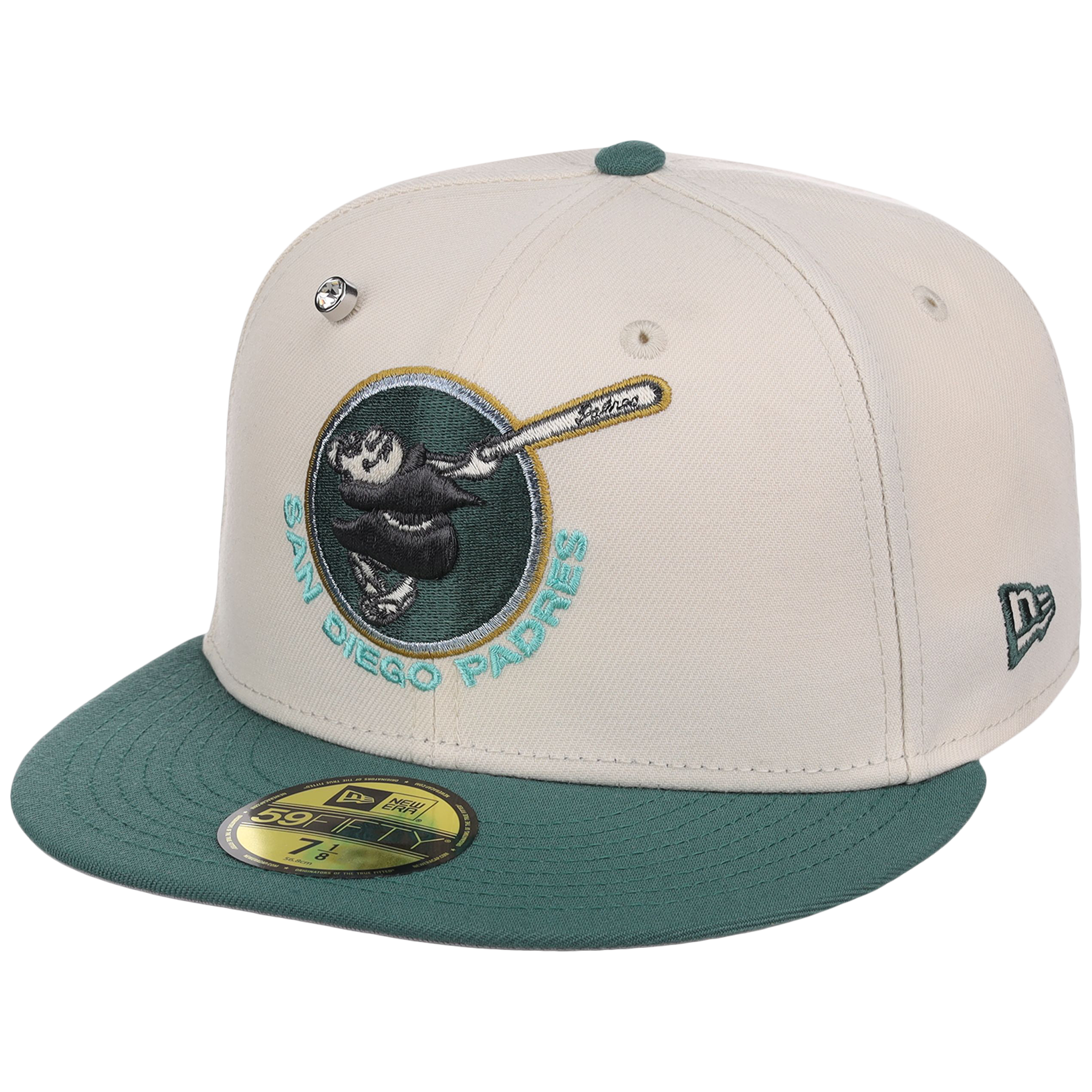 San Diego Padres MLB Cream Lichen New Era 59FIFTY
