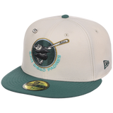 San Diego Padres MLB Cream Lichen New Era 59FIFTY