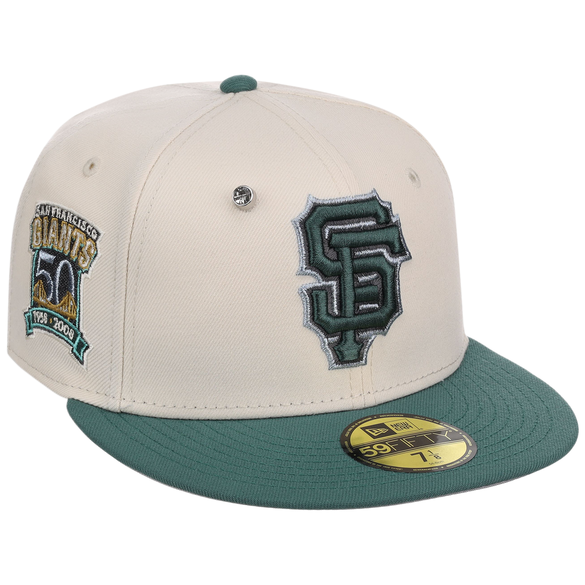 San Francisco Giants MLB Cream Lichen New Era 59FIFTY