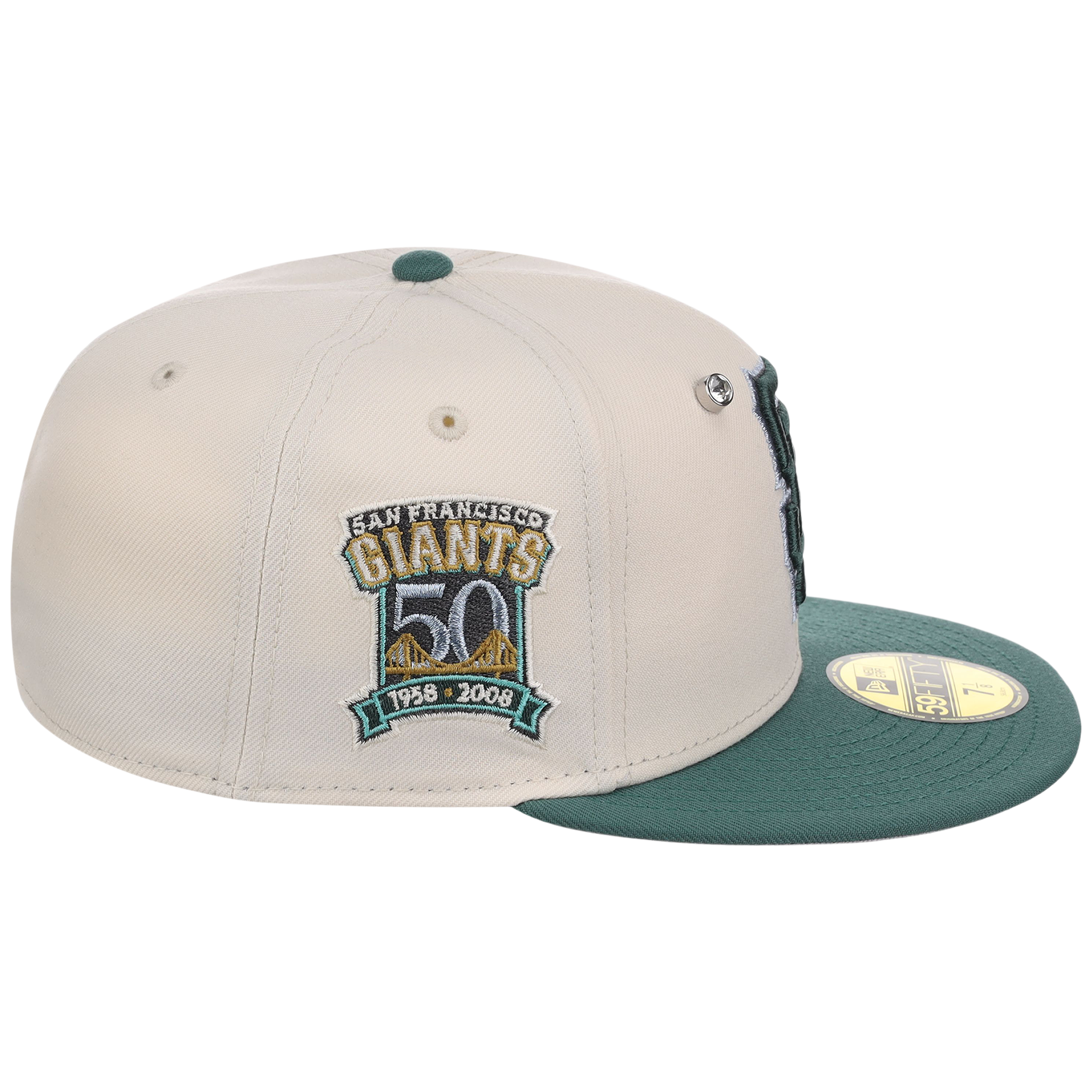 San Francisco Giants MLB Cream Lichen New Era 59FIFTY