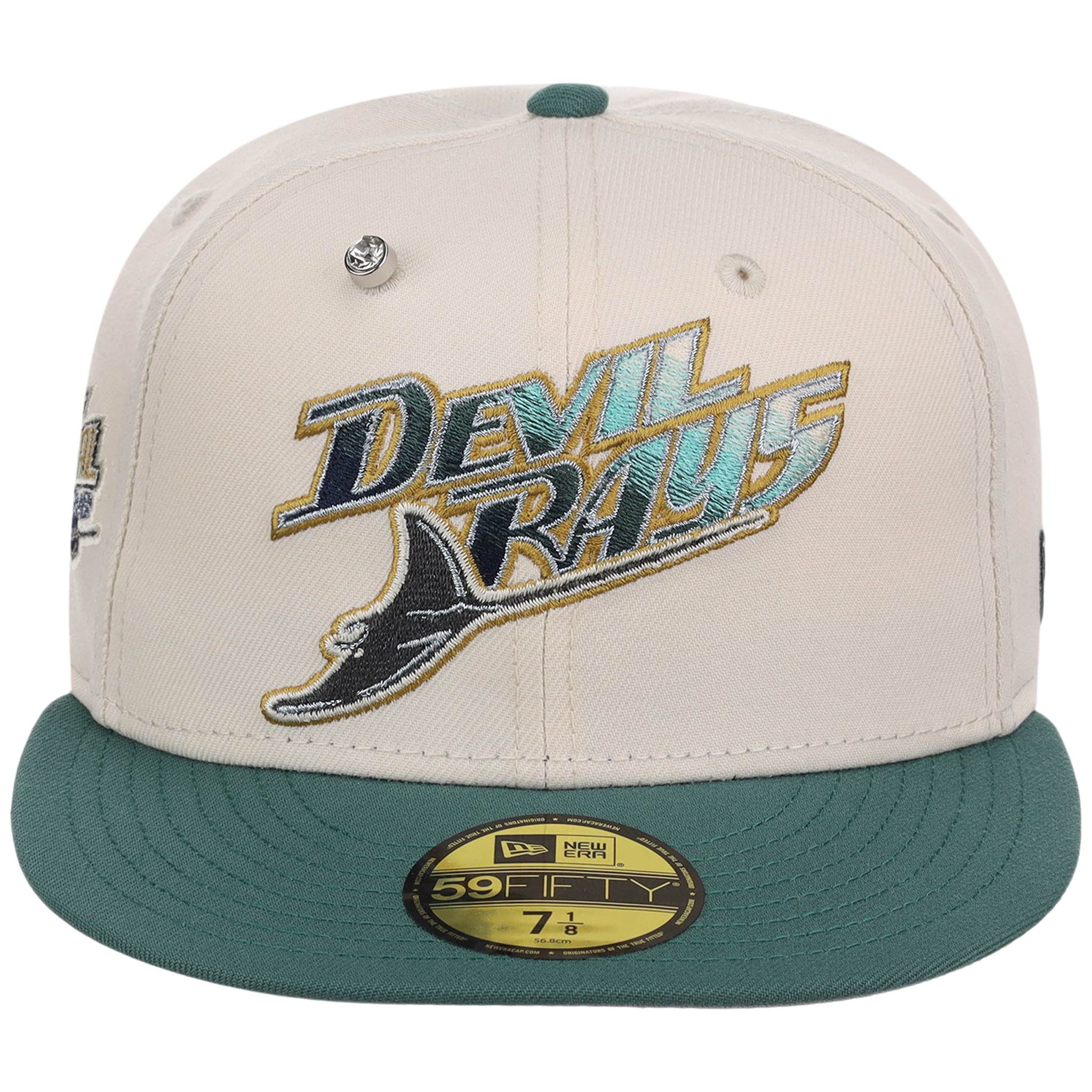 Tampa Bay Rays MLB Cream Lichen New Era 59FIFTY