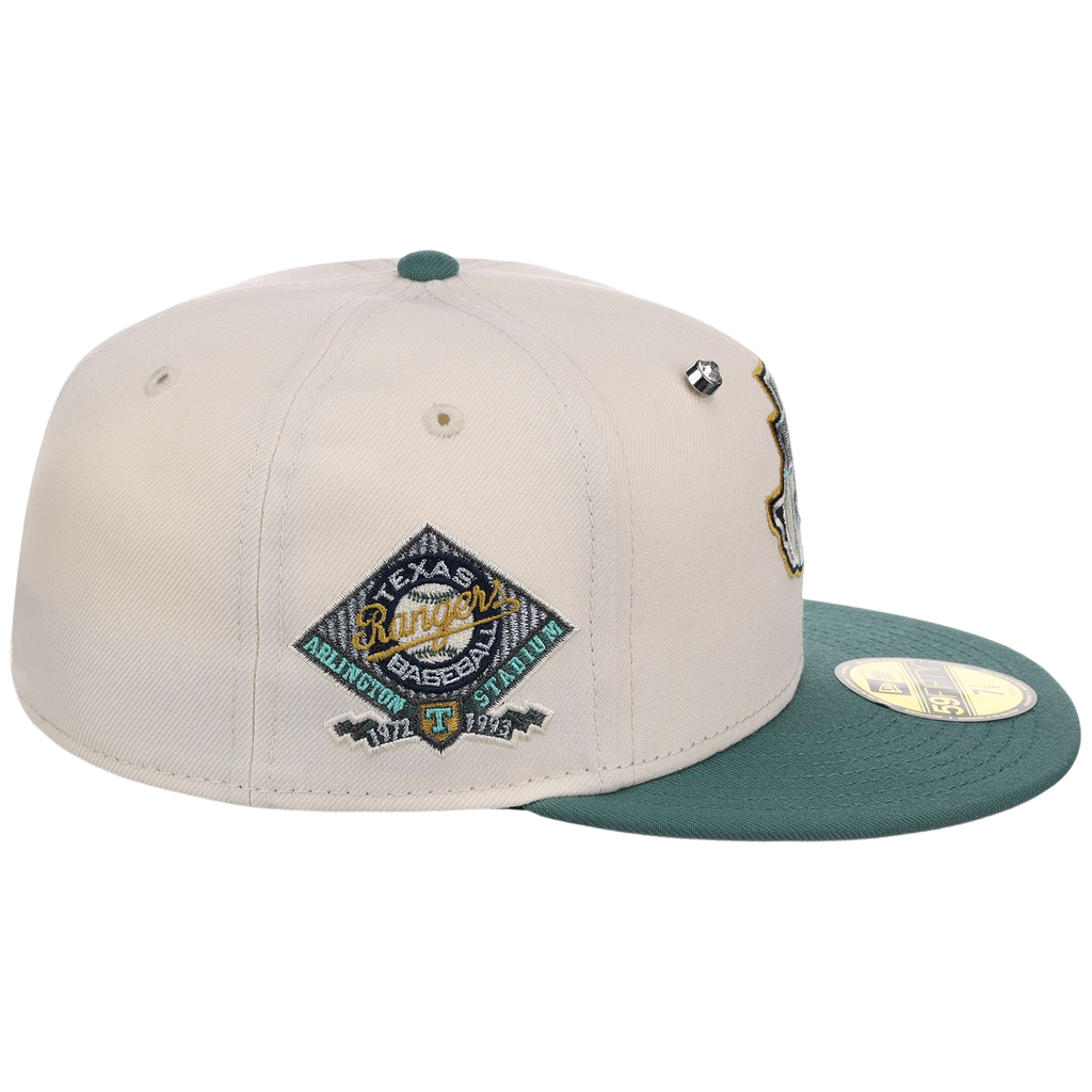 Texas Rangers MLB Cream Lichen New Era 59FIFTY
