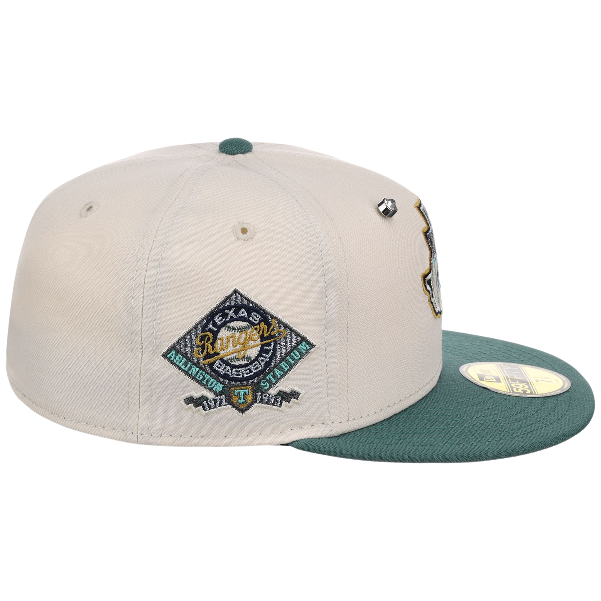 Texas Rangers MLB Cream Lichen New Era 59FIFTY