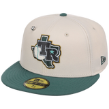 Texas Rangers MLB Cream Lichen New Era 59FIFTY