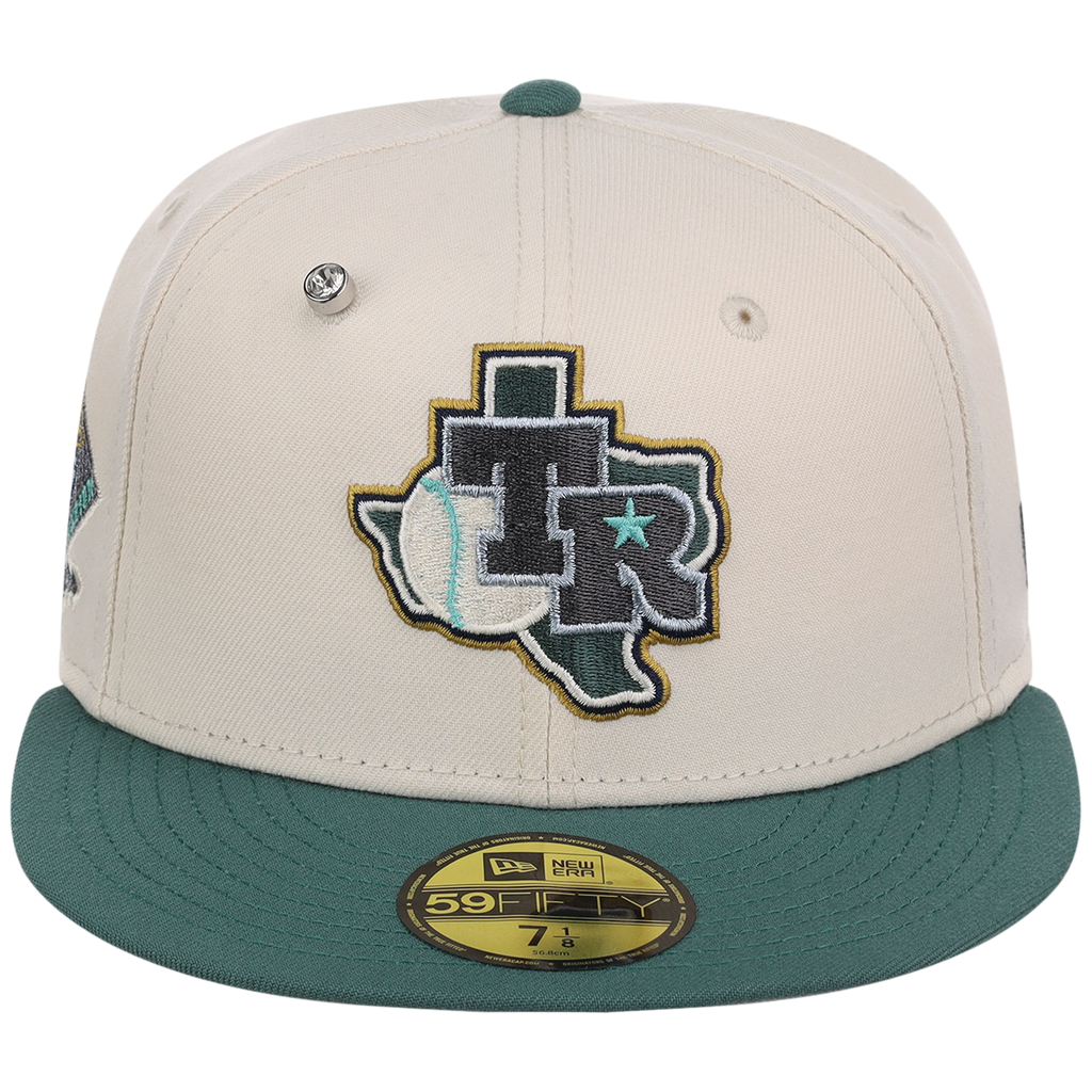 Texas Rangers MLB Cream Lichen New Era 59FIFTY