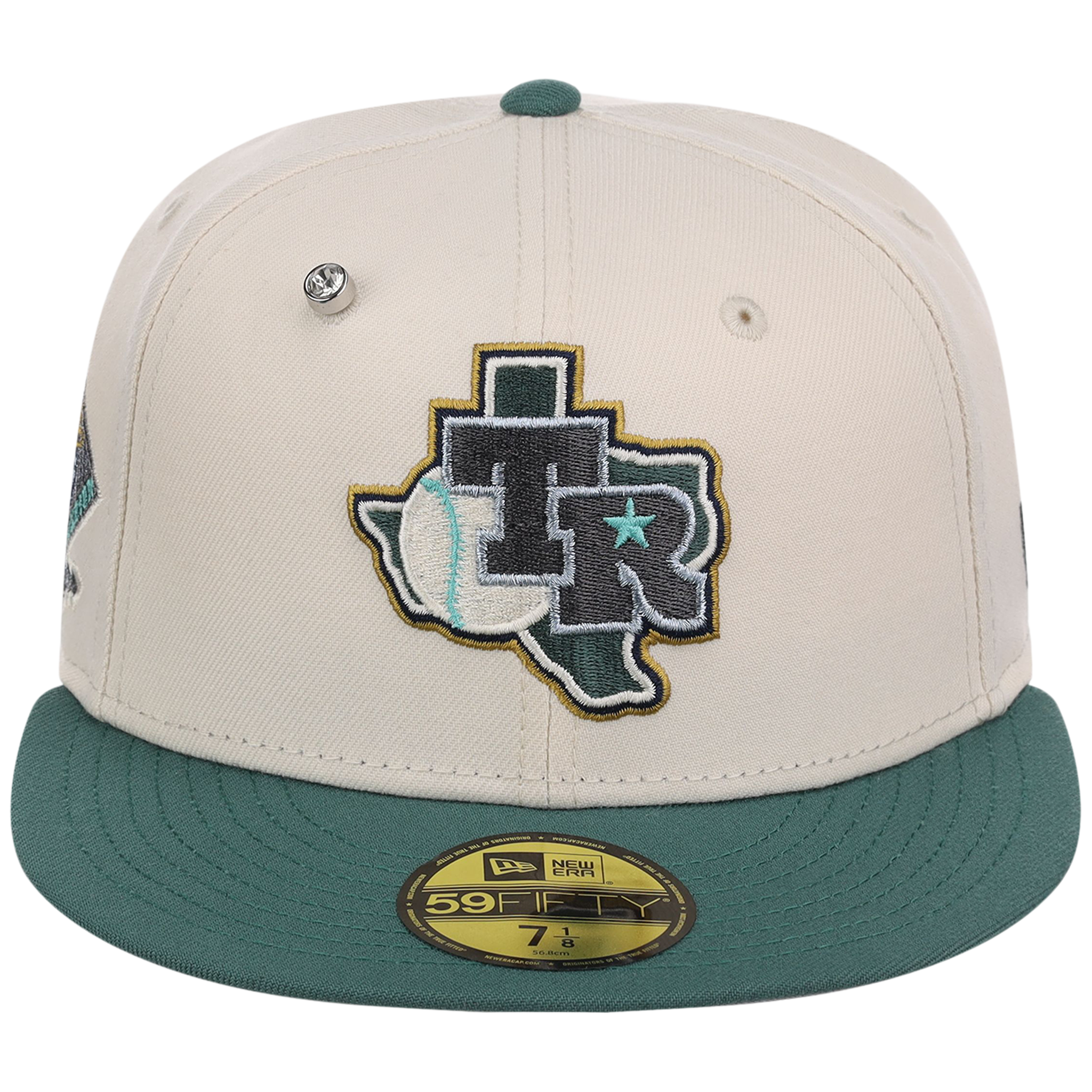 Texas Rangers MLB Cream Lichen New Era 59FIFTY