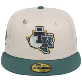 Texas Rangers MLB Cream Lichen New Era 59FIFTY