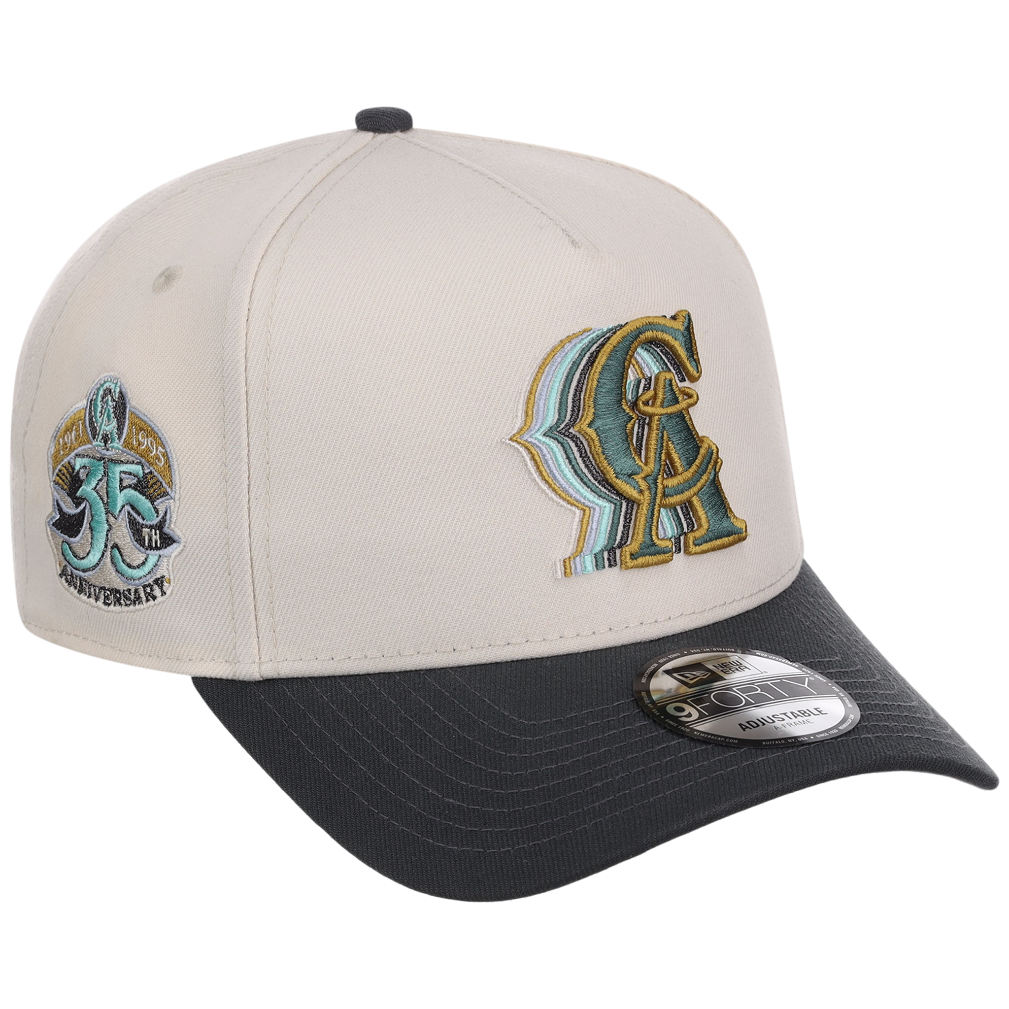 Anaheim Angels MLB Cream Clouds New Era 9FORTY