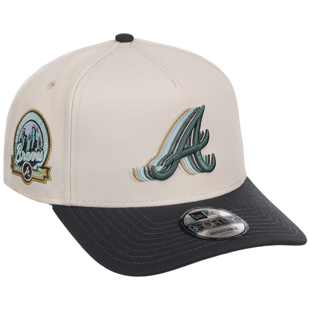 Atlanta Braves MLB Cream Clouds New Era 9FORTY