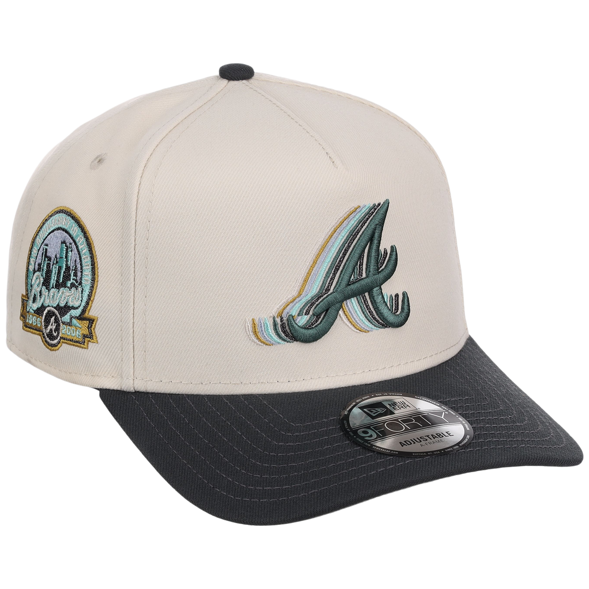 Atlanta Braves MLB Cream Clouds New Era 9FORTY