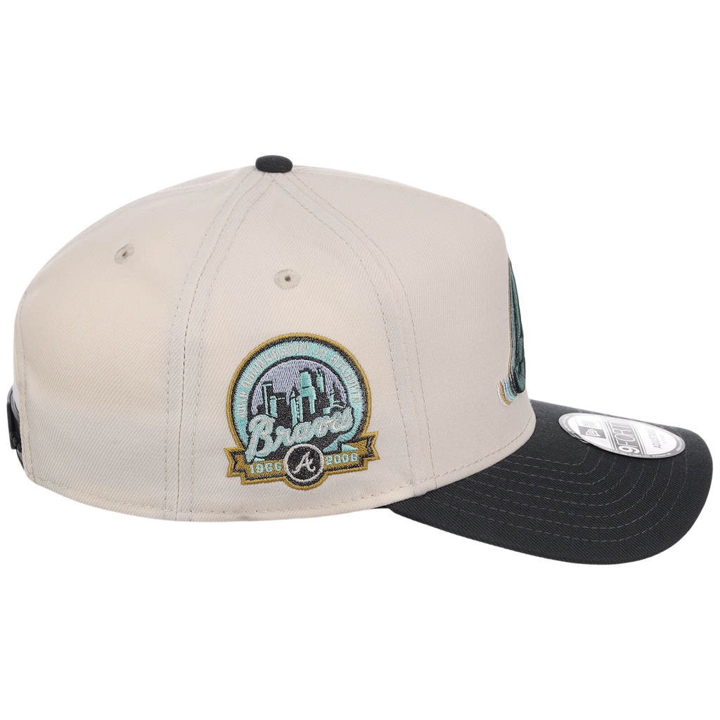 Atlanta Braves MLB Cream Clouds New Era 9FORTY