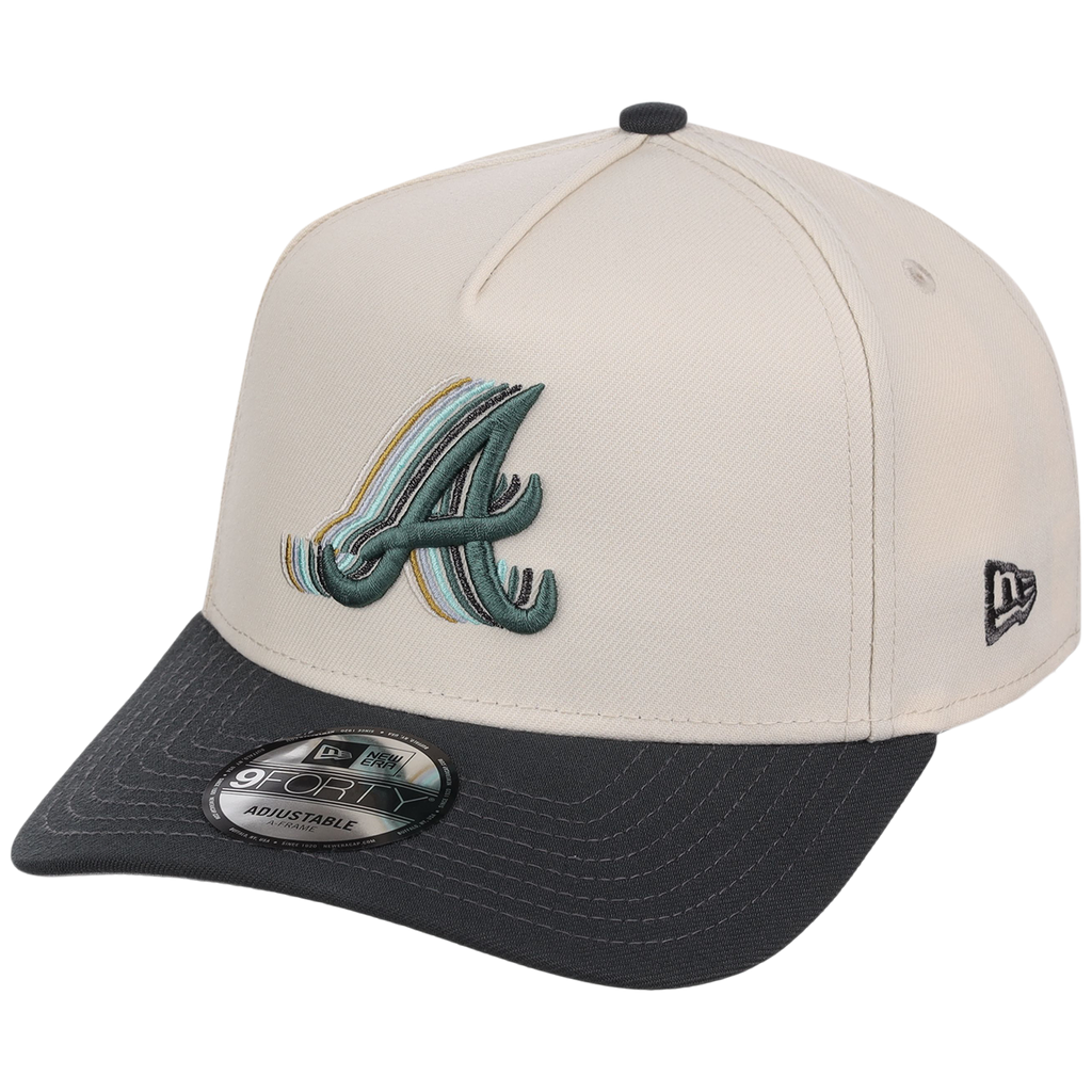 Atlanta Braves MLB Cream Clouds New Era 9FORTY