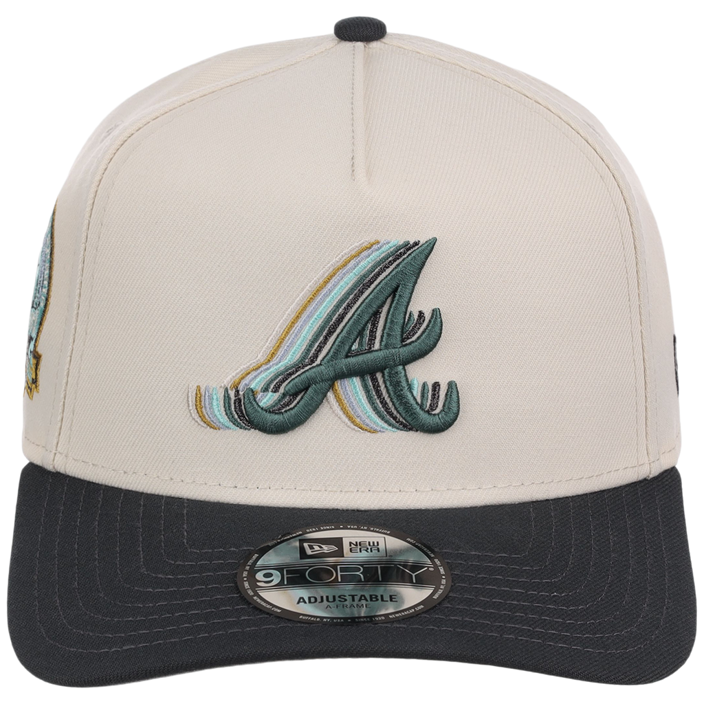 Atlanta Braves MLB Cream Clouds New Era 9FORTY