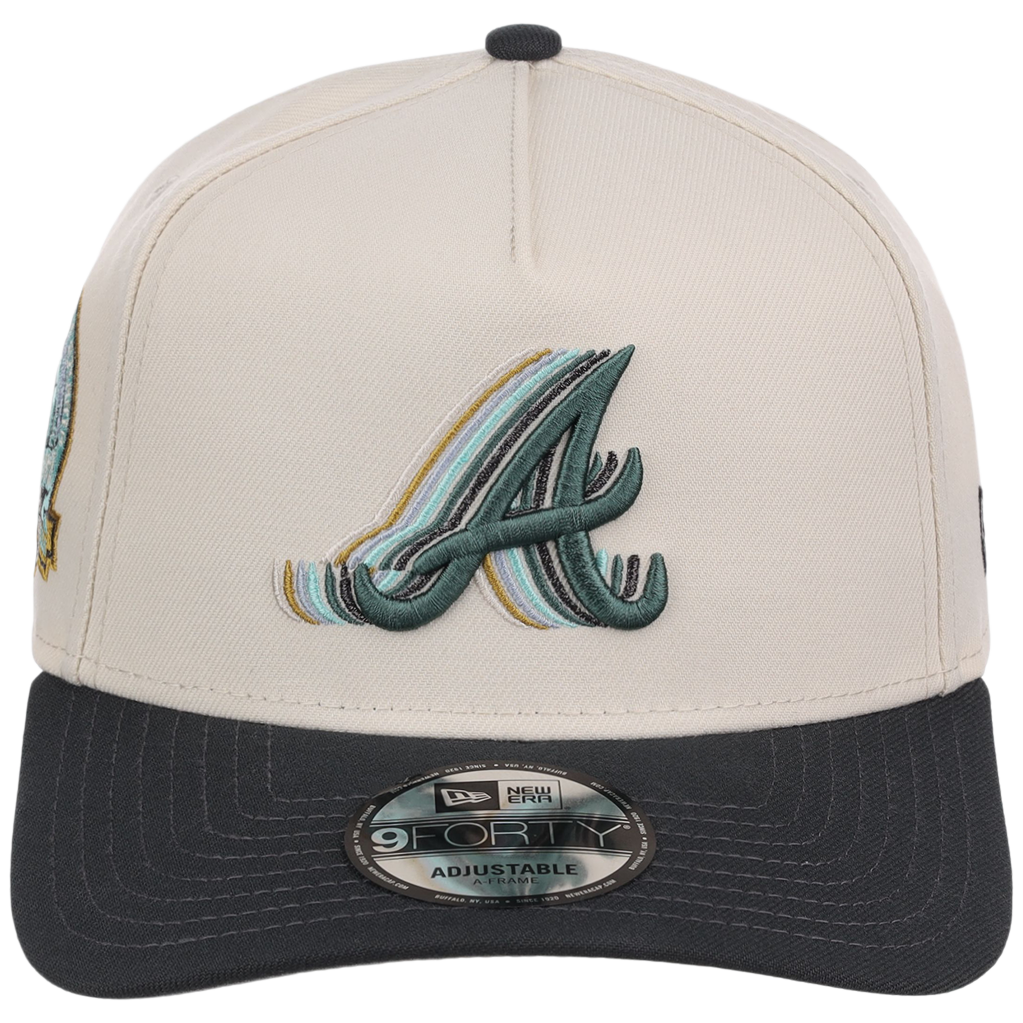 Atlanta Braves MLB Cream Clouds New Era 9FORTY