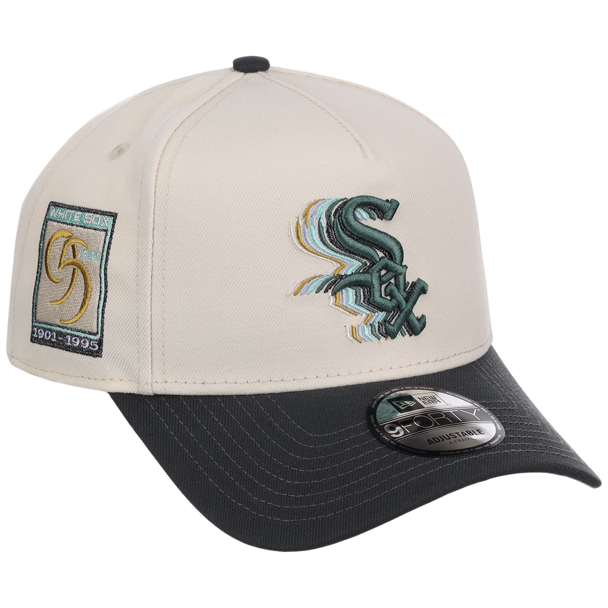 Chicago White Sox MLB Cream Clouds New Era 9FORTY