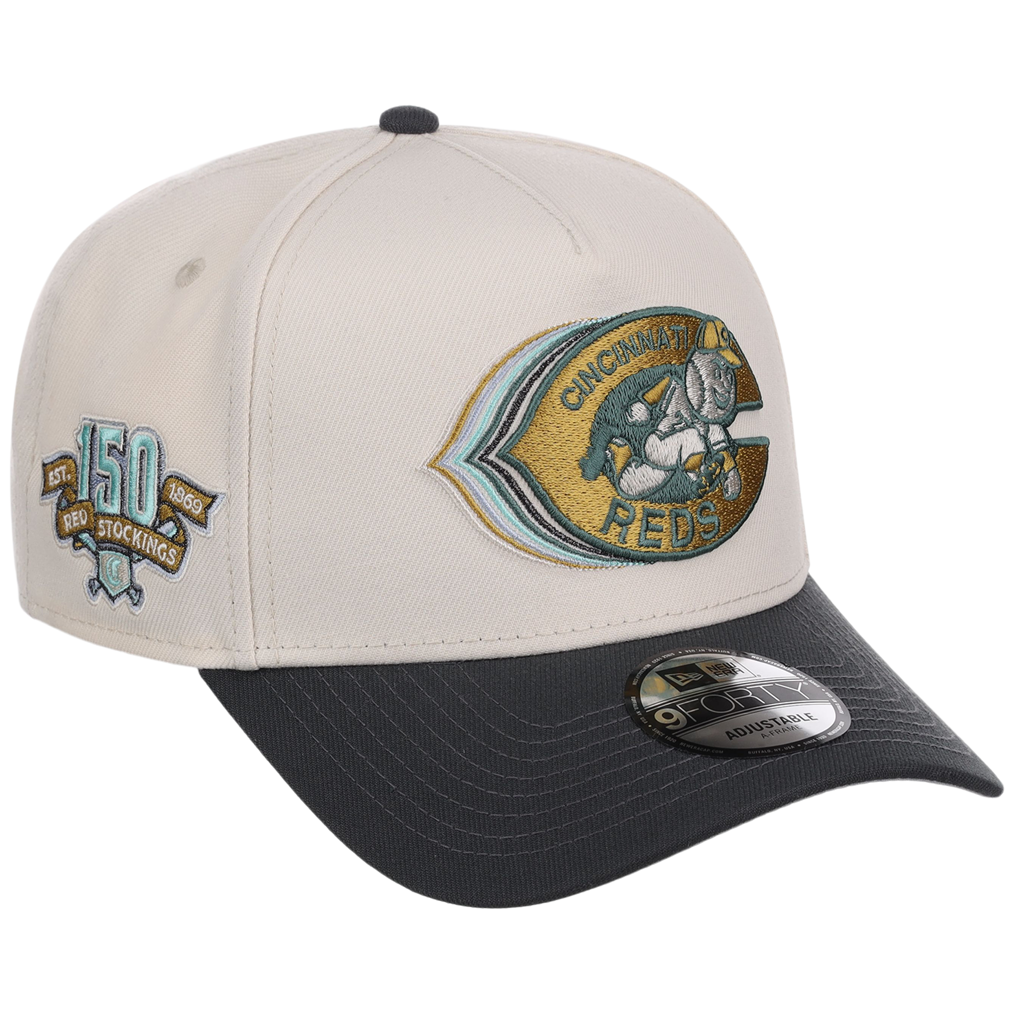 Cincinnati Reds MLB Cream Clouds New Era 9FORTY