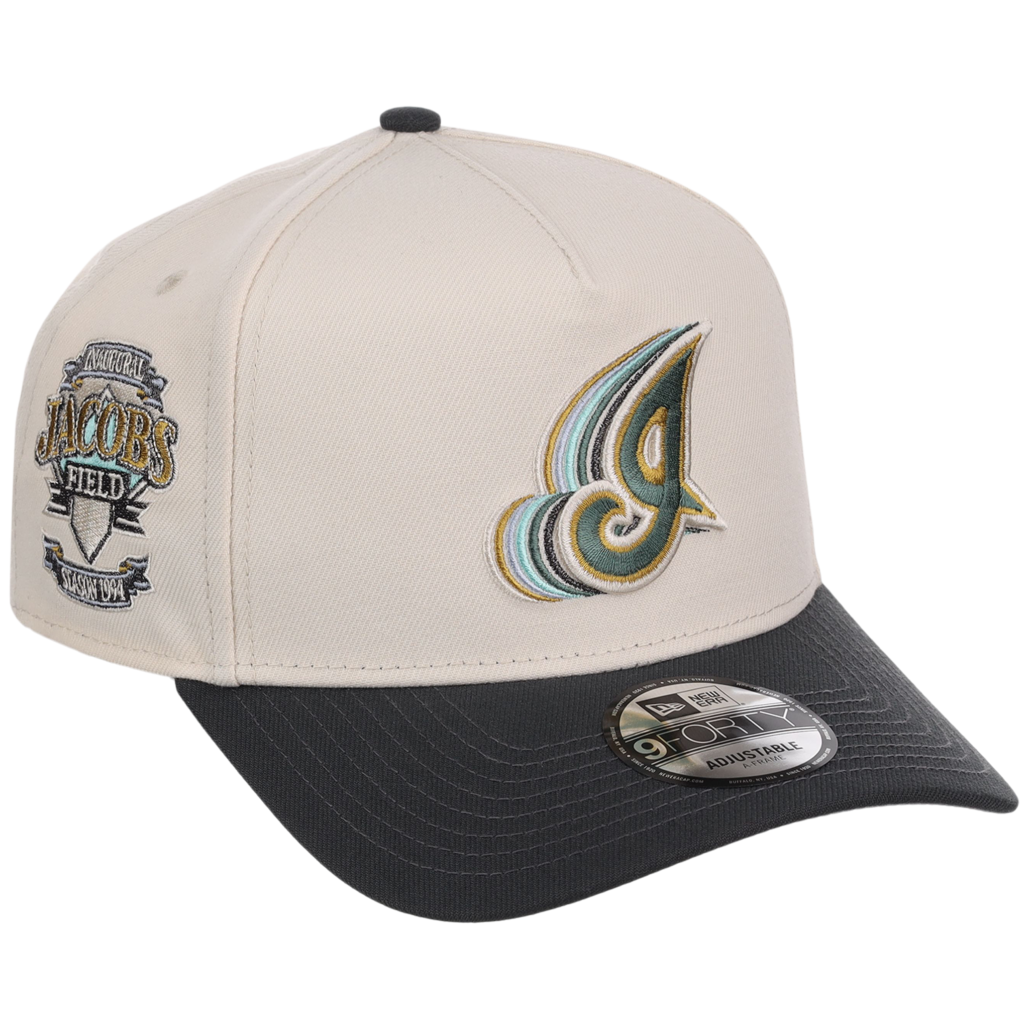 Cleveland Indians MLB Cream Clouds New Era 9FORTY
