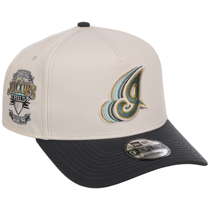 Cleveland Indians MLB Cream Clouds New Era 9FORTY – LidsHatDrop