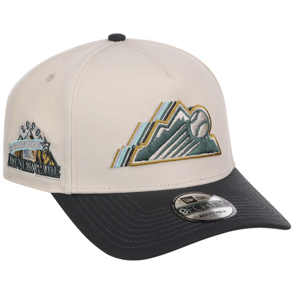 Colorado Rockies MLB Cream Clouds New Era 9FORTY