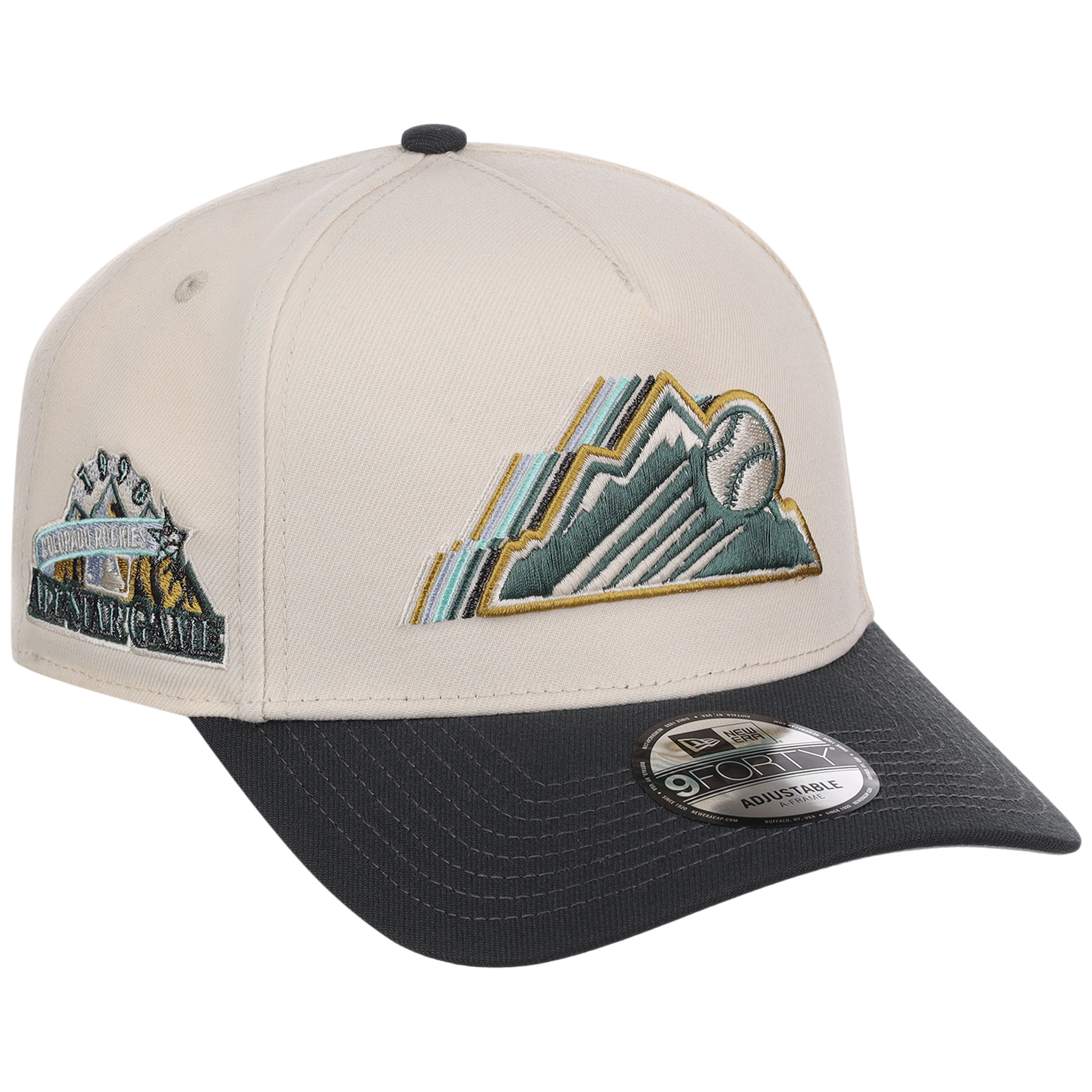 Colorado Rockies MLB Cream Clouds New Era 9FORTY