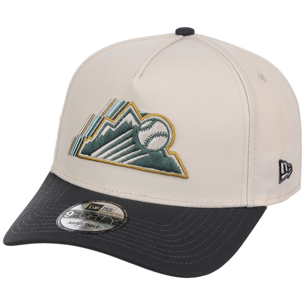 Colorado Rockies MLB Cream Clouds New Era 9FORTY