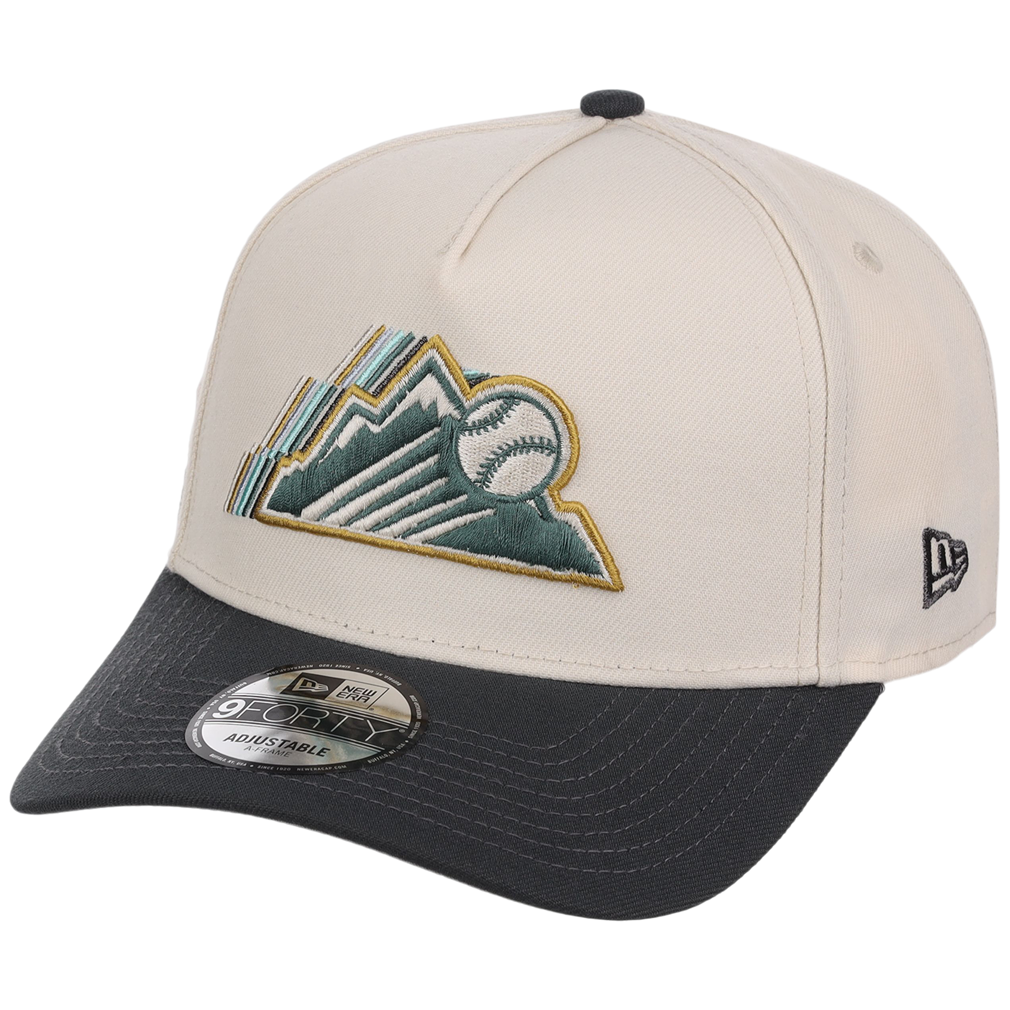 Colorado Rockies MLB Cream Clouds New Era 9FORTY