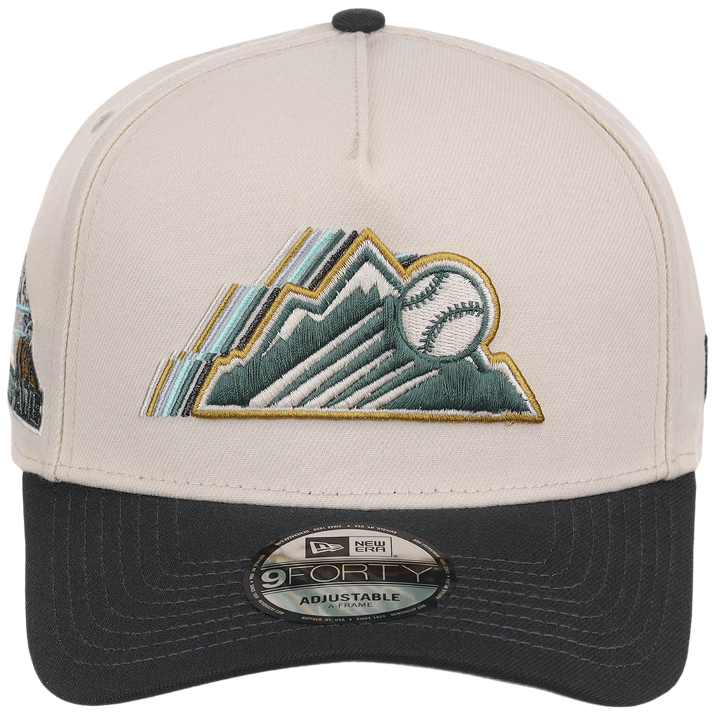 Colorado Rockies MLB Cream Clouds New Era 9FORTY