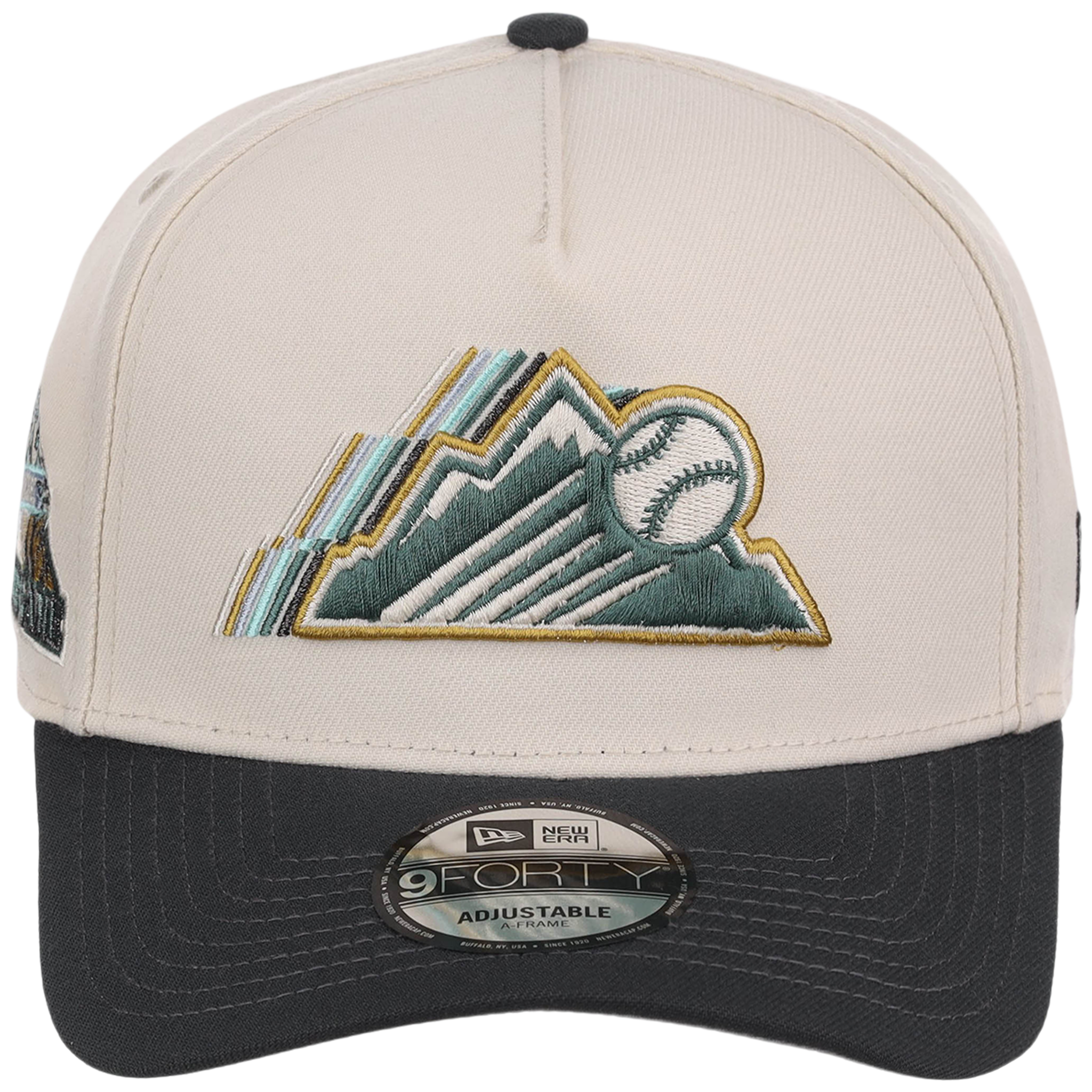 Colorado Rockies MLB Cream Clouds New Era 9FORTY