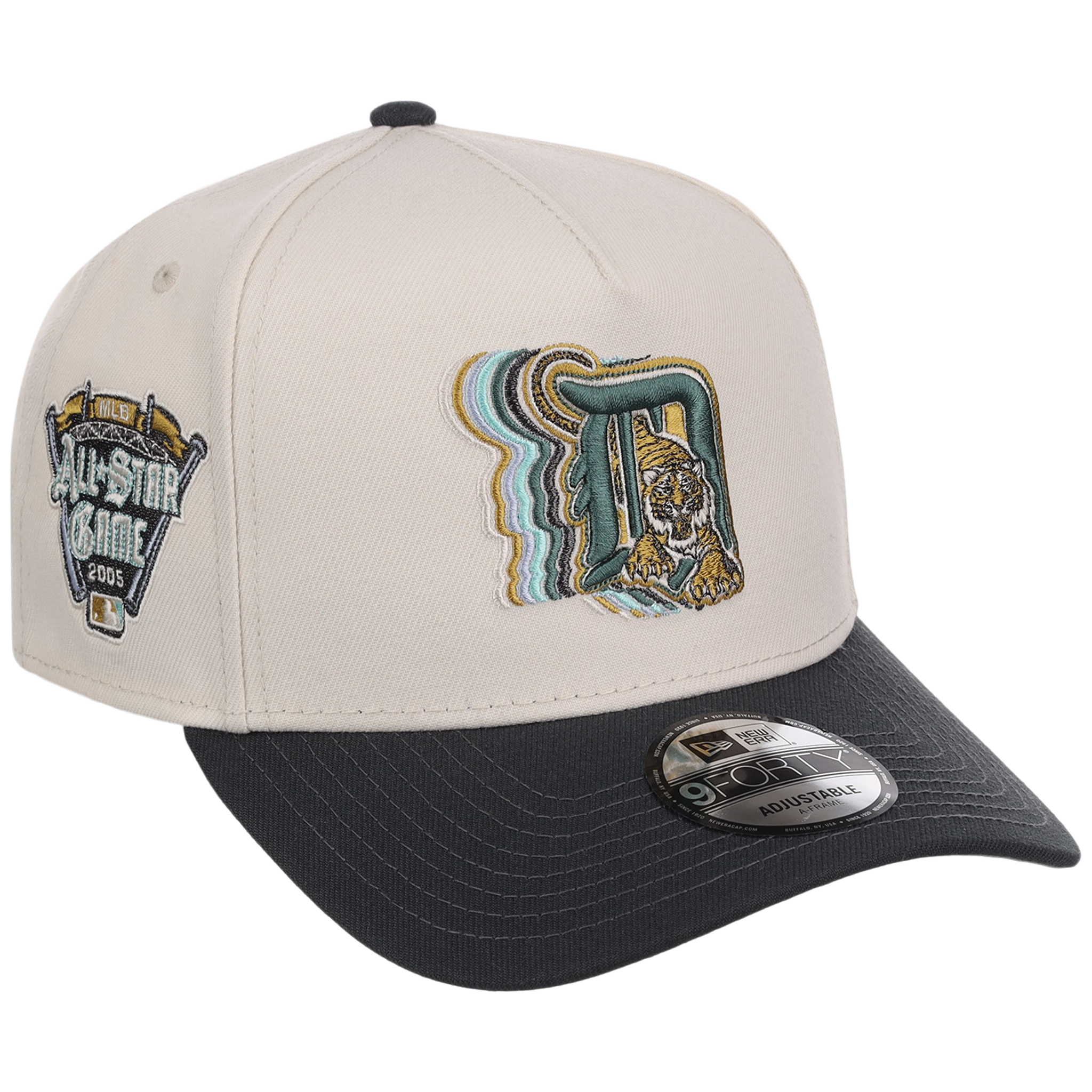 Detroit Tigers MLB Cream Clouds New Era 9FORTY
