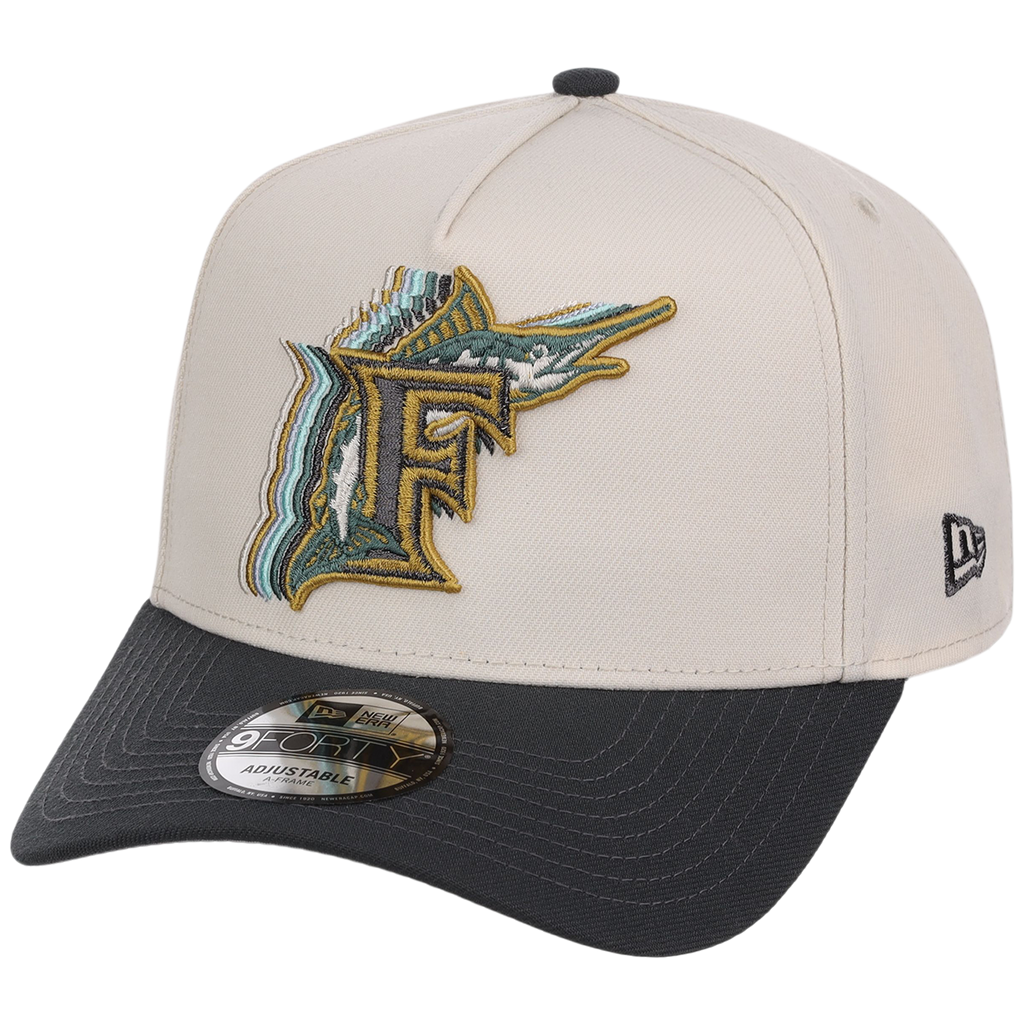 Florida Marlins MLB Cream Clouds New Era 9FORTY