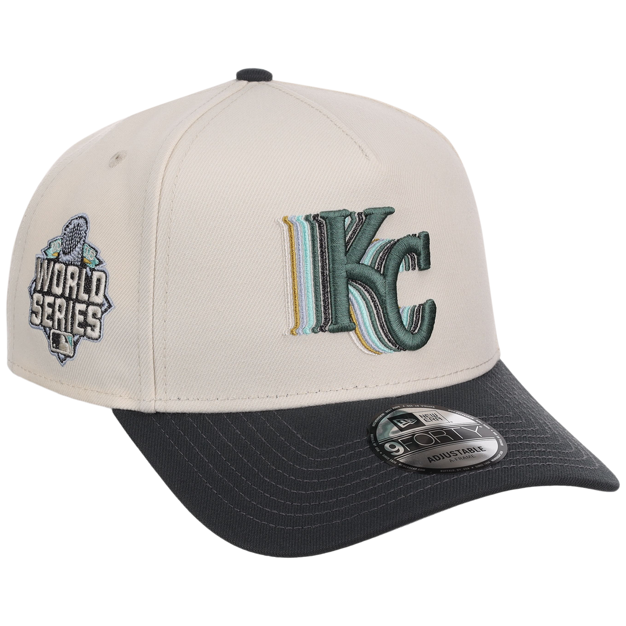 Kansas City Royals MLB Cream Clouds New Era 9FORTY