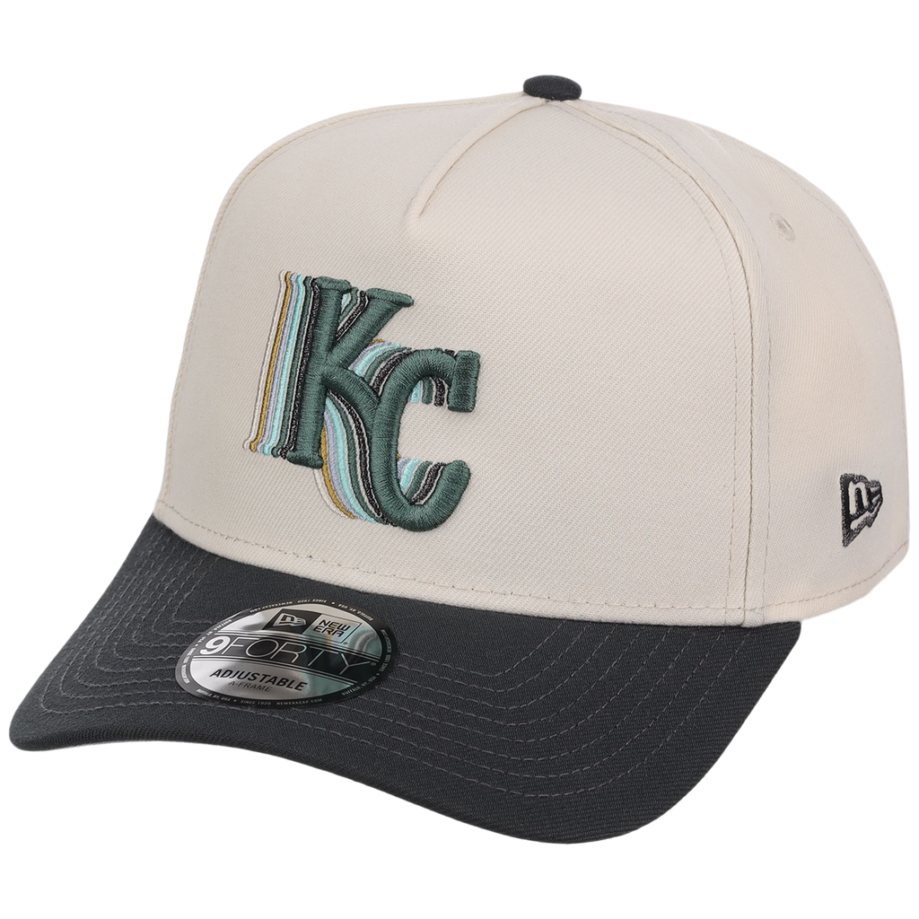 Kansas City Royals MLB Cream Clouds New Era 9FORTY