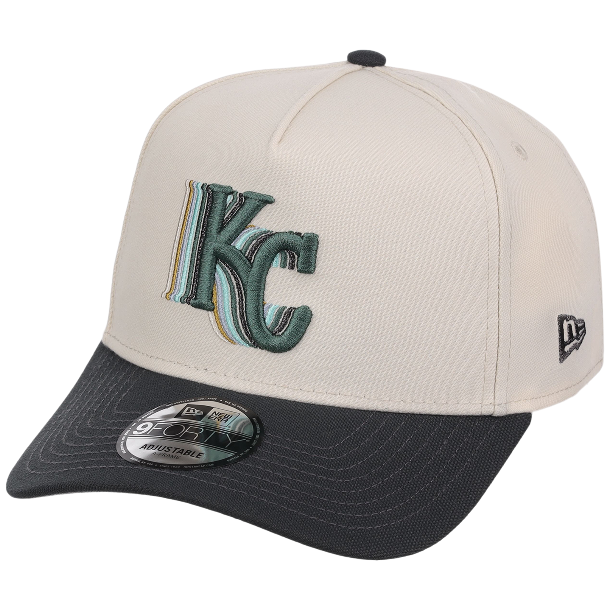 Kansas City Royals MLB Cream Clouds New Era 9FORTY
