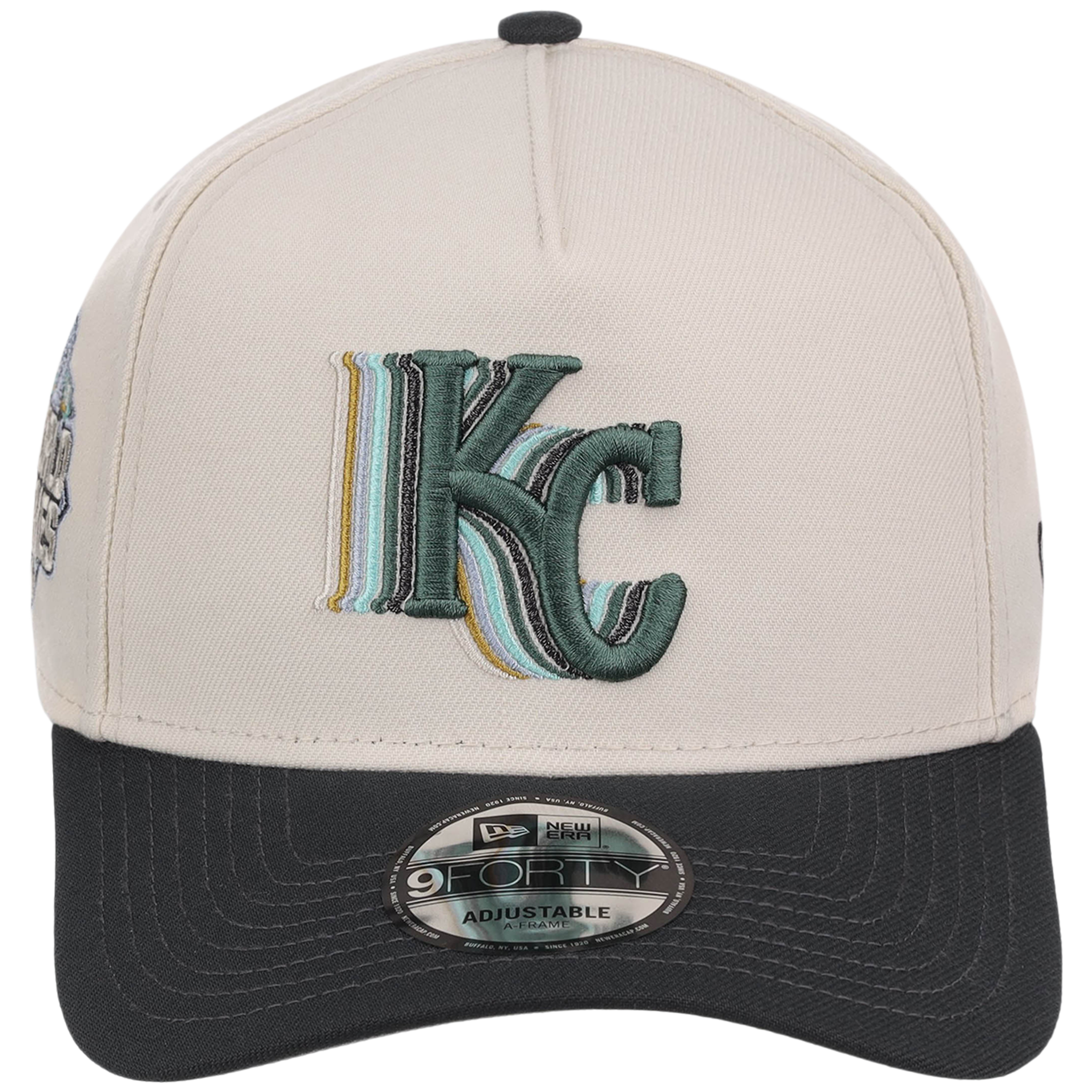 Kansas City Royals MLB Cream Clouds New Era 9FORTY